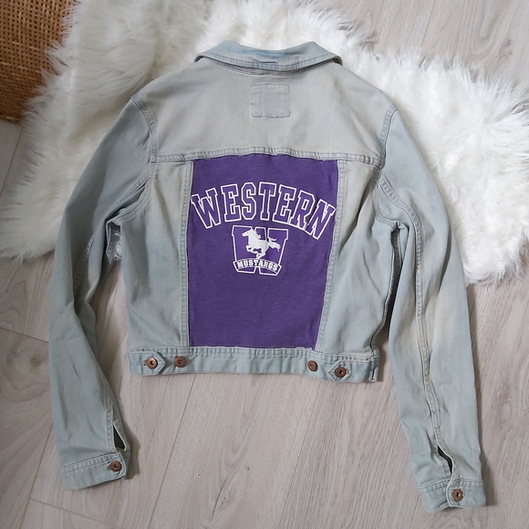 Forever 21 Jackets & Blazers - Forever 21 reworked denim Western Uni jacket